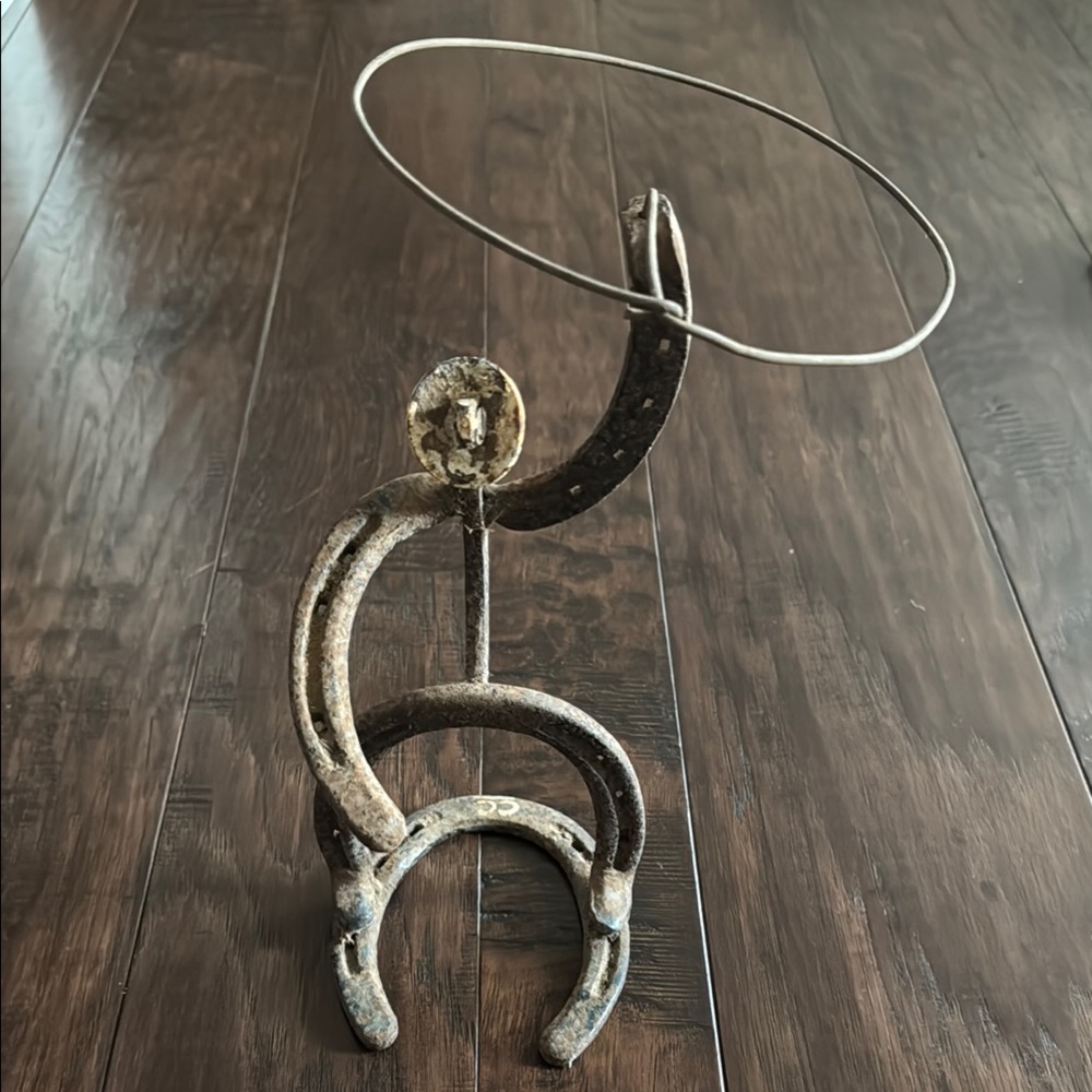 🐴Horse Shoe Cowboy-made with real horse shoes! 🐴